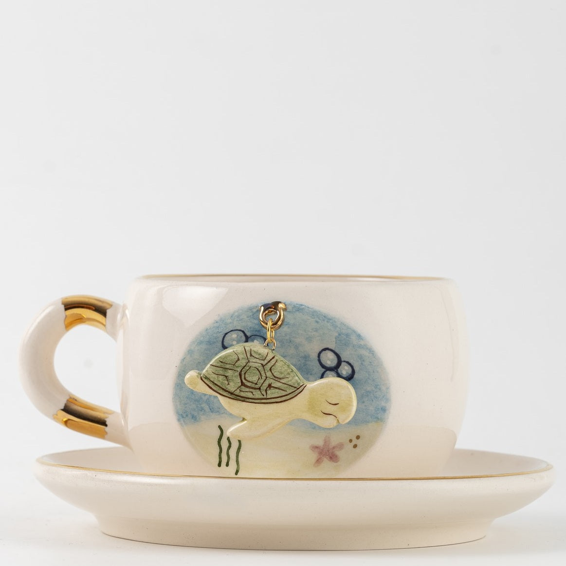 Nature Series Caretta Caretta Porcelain Tea Mug 160 ml