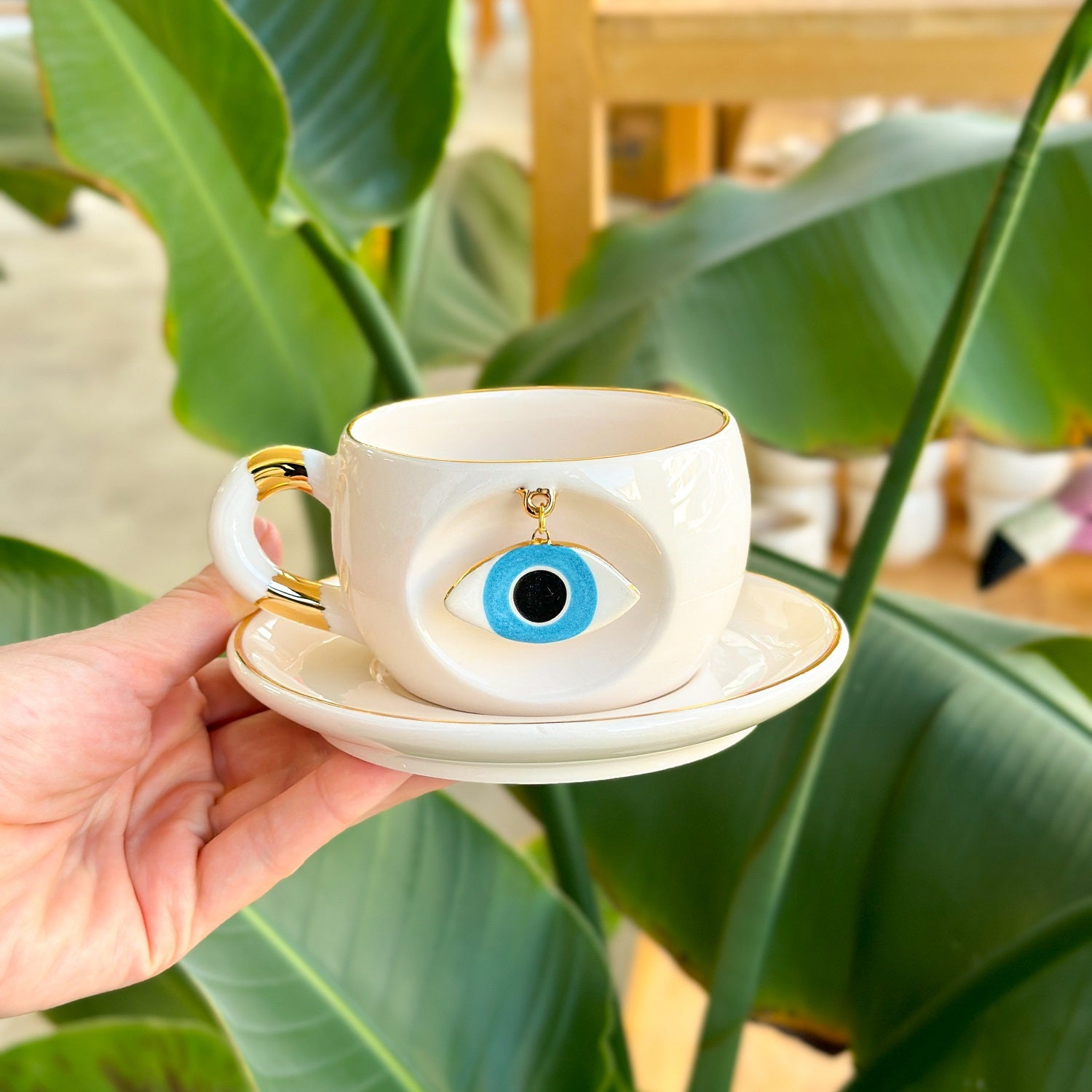 Nazar Eye Mug Blue