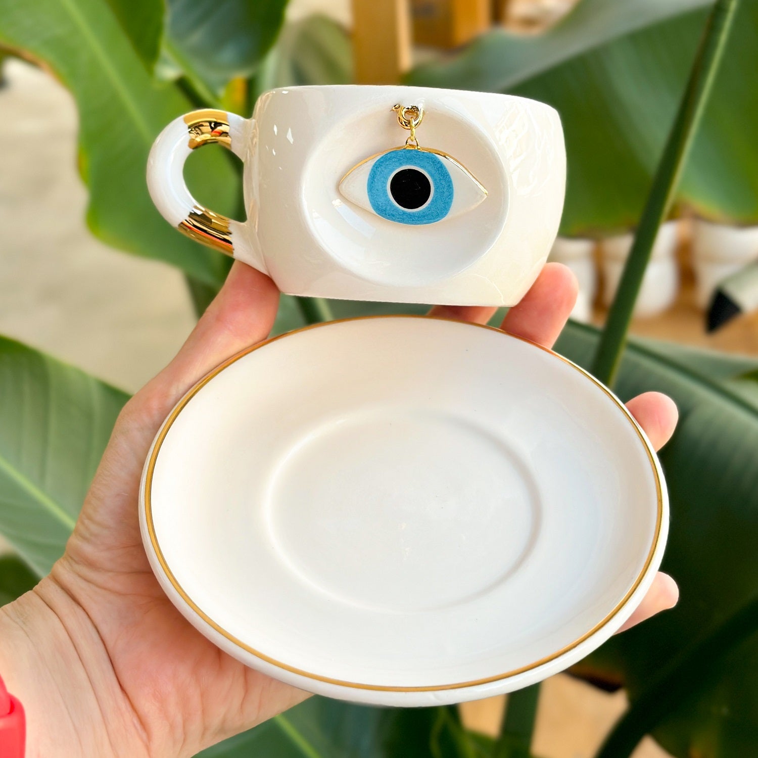 Nazar Eye Mug Blue