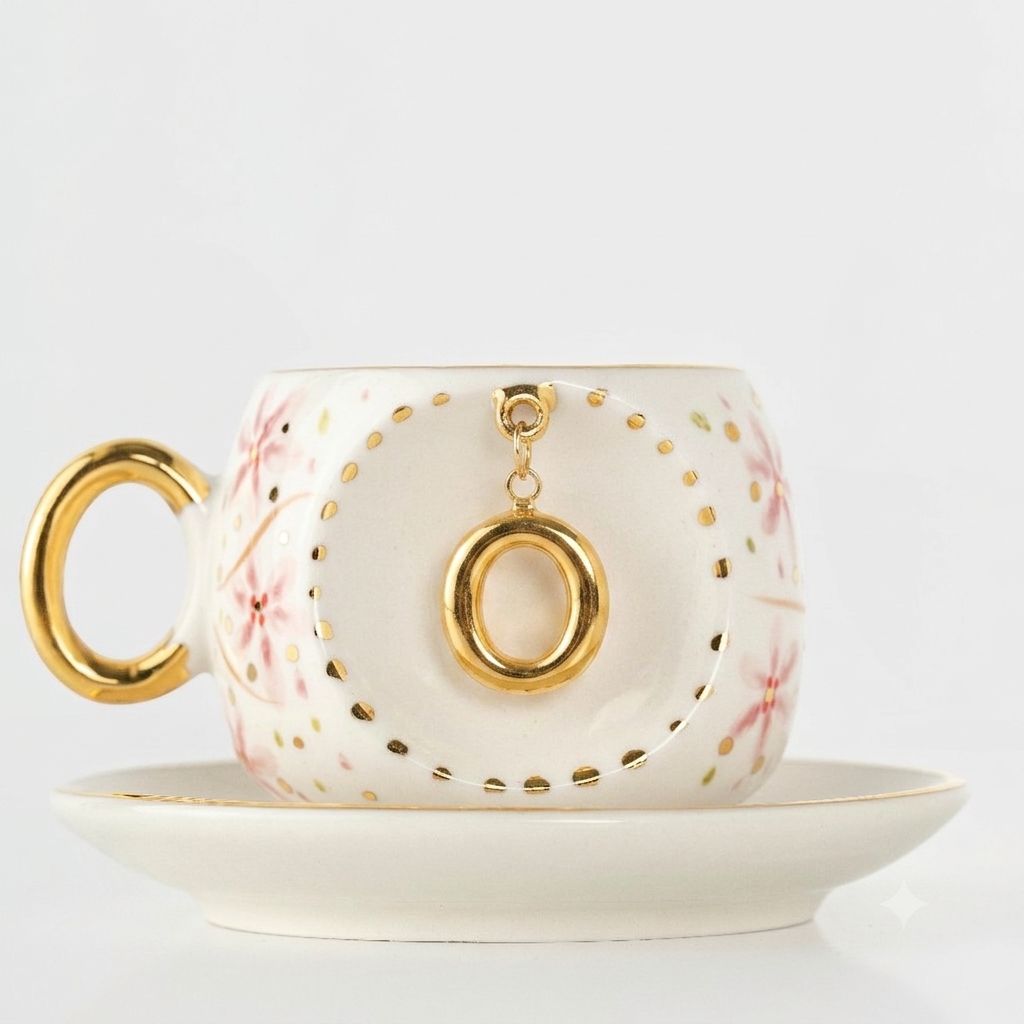 Sakura Personalized Turkish Coffee Cup, detail view 22