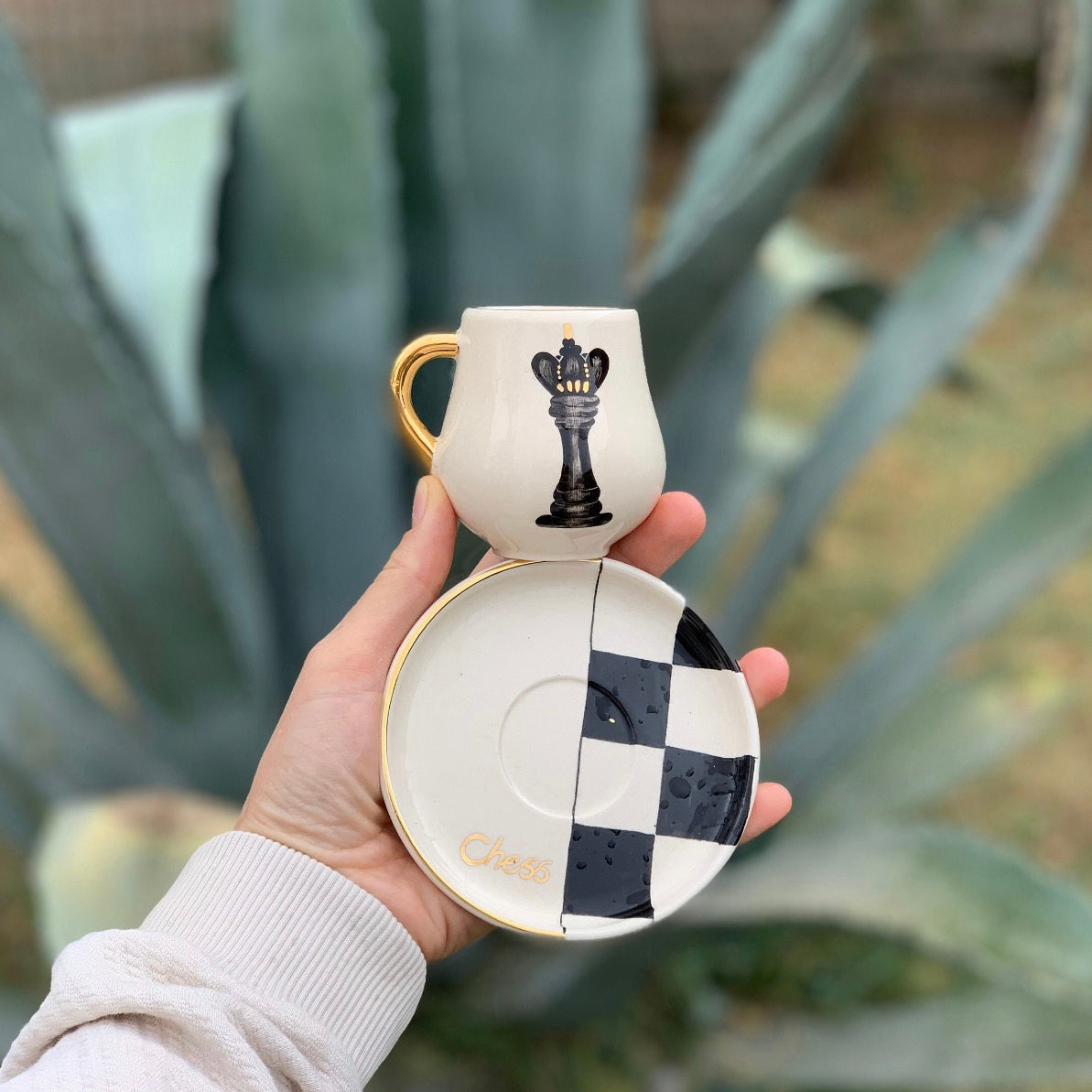 Chess Coffee Cups