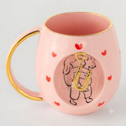 Rose Amour Personalized Mug, detail view 5