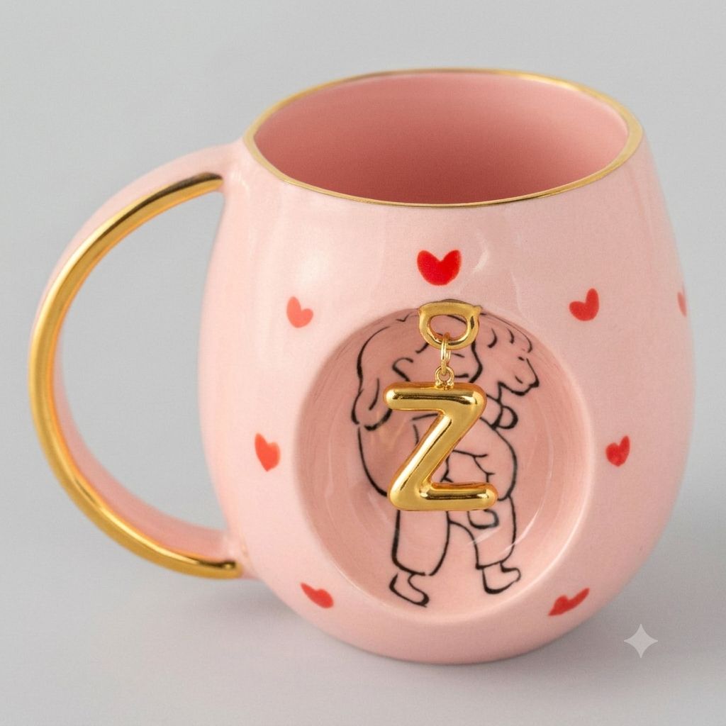Rose Amour Personalized Mug, detail view 32