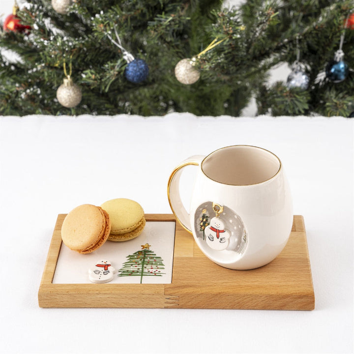 Snowman Mug Presentation Set
