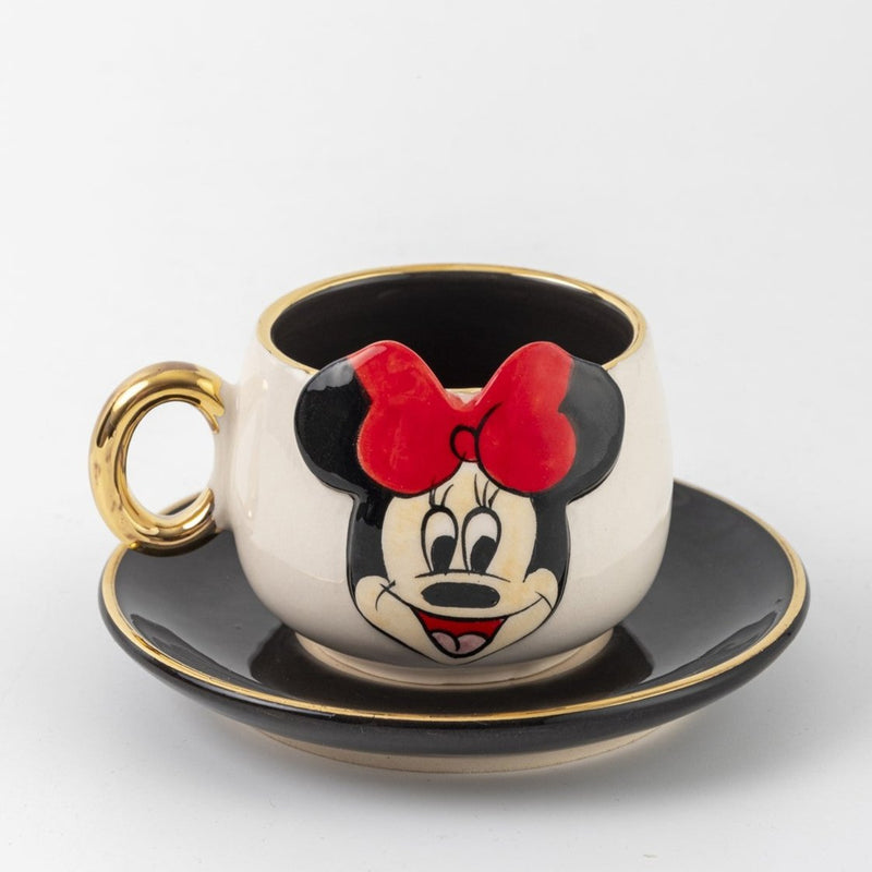 Minnie Mouse Coffee Cup Black