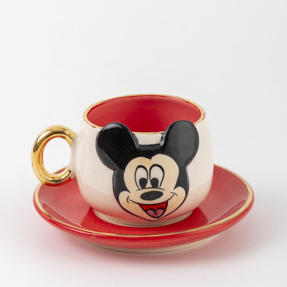 Mickey Mouse Coffee Cup Red