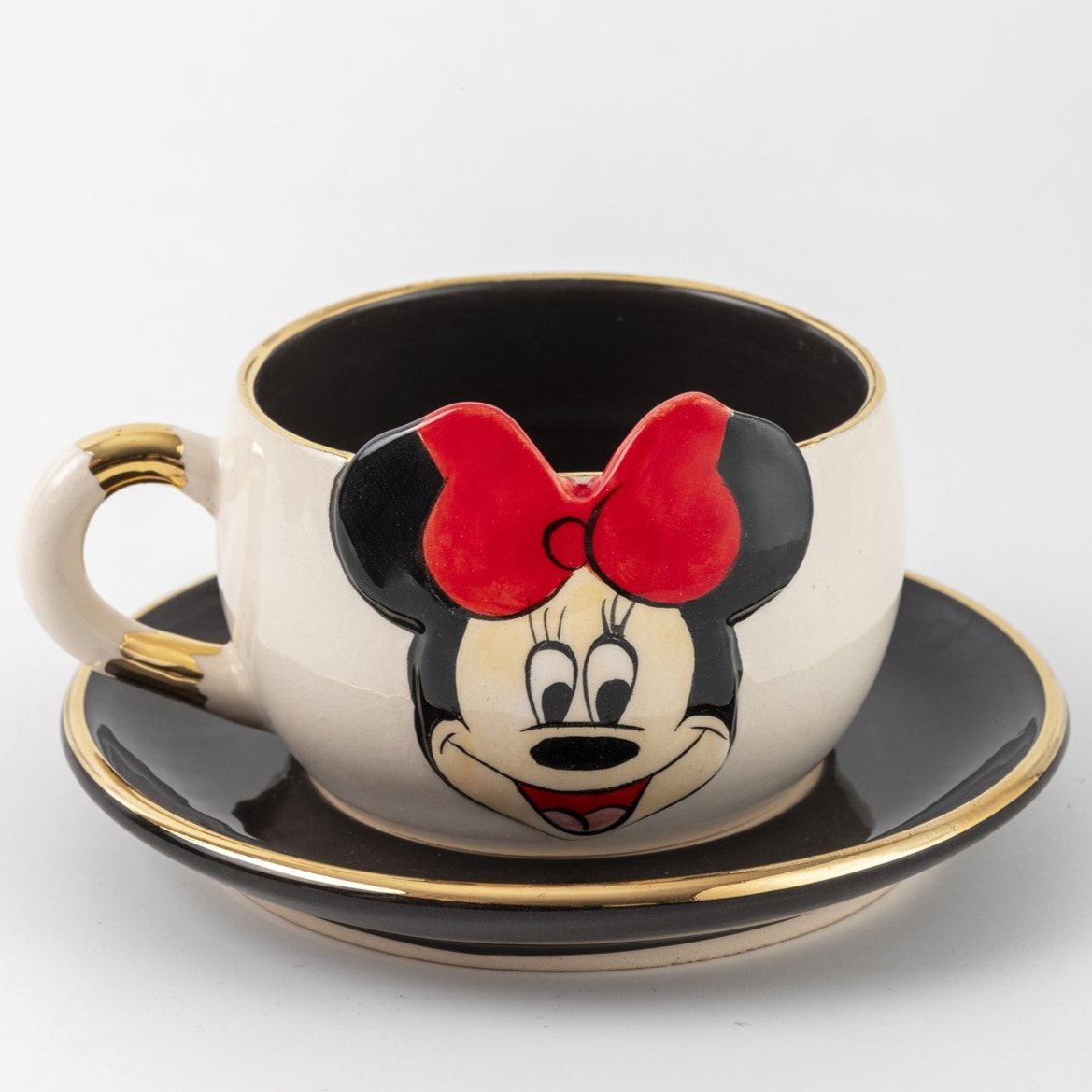 Minnie Mouse Tea Mug Black