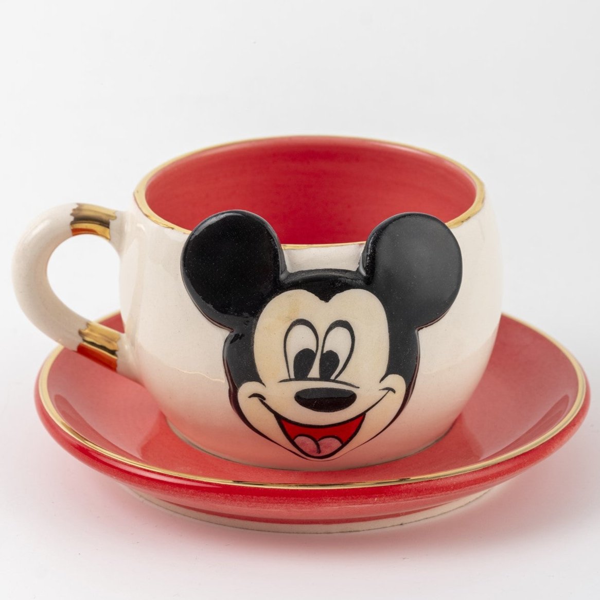 Mickey Mouse Tea Mug Red