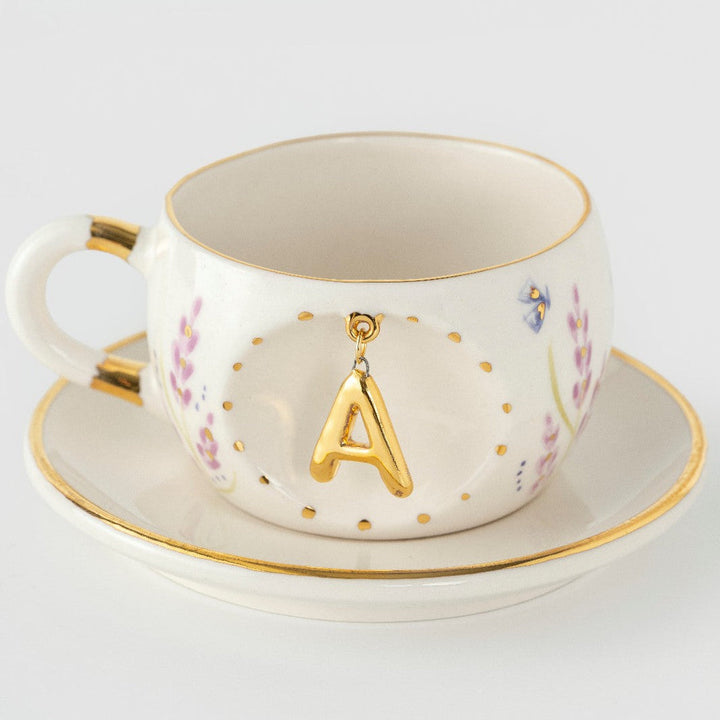 Lavender Personalized Tea Mug 170 ml / 5.7 oz