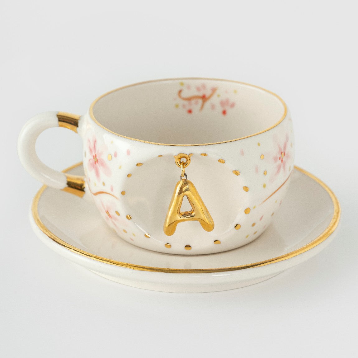Sakura Personalized Tea Mug, detail view 2