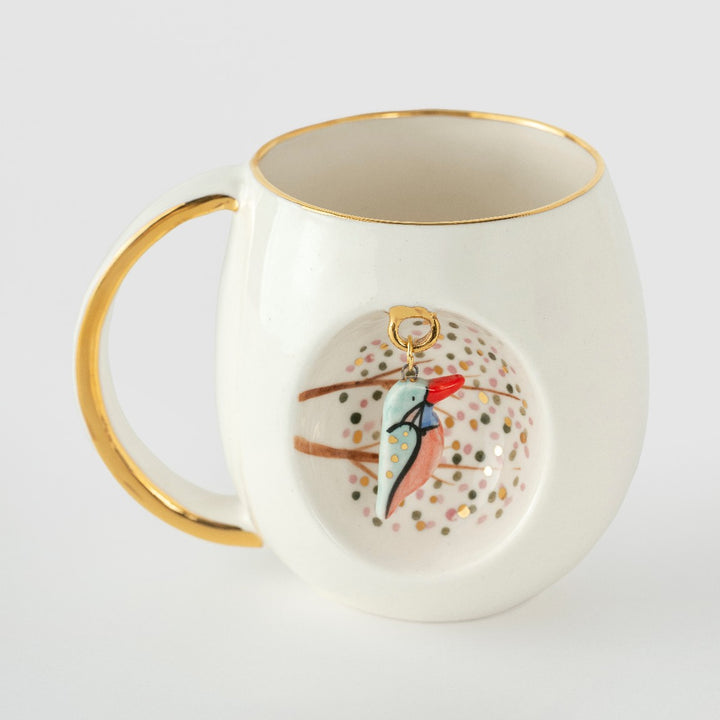 Nature Series Kingfisher Porcelain Mug 280 ml / 9.5 oz