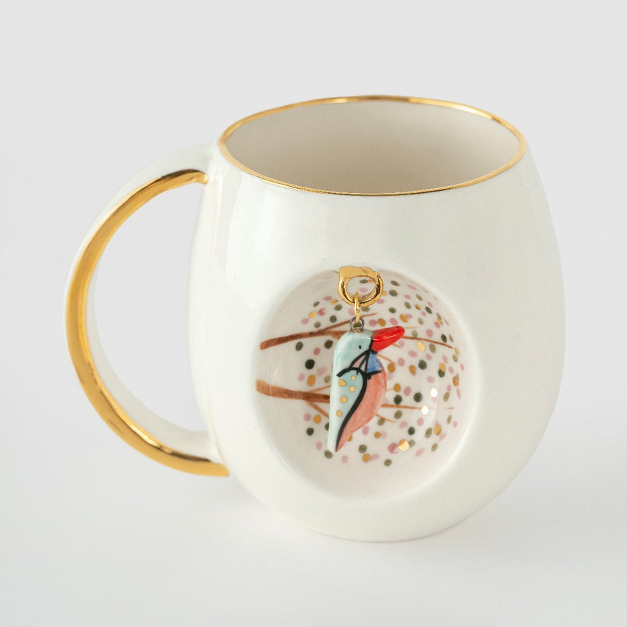 Nature Series Kingfisher Porcelain Mug 280 ml / 9.5 oz