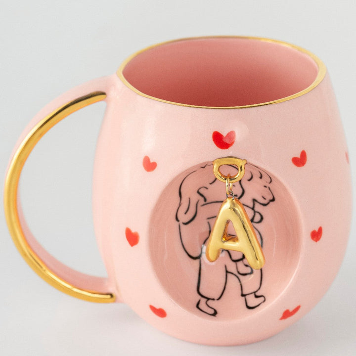 Rose Amour Personalized Porcelain Mug 280 ml / 9.5 oz