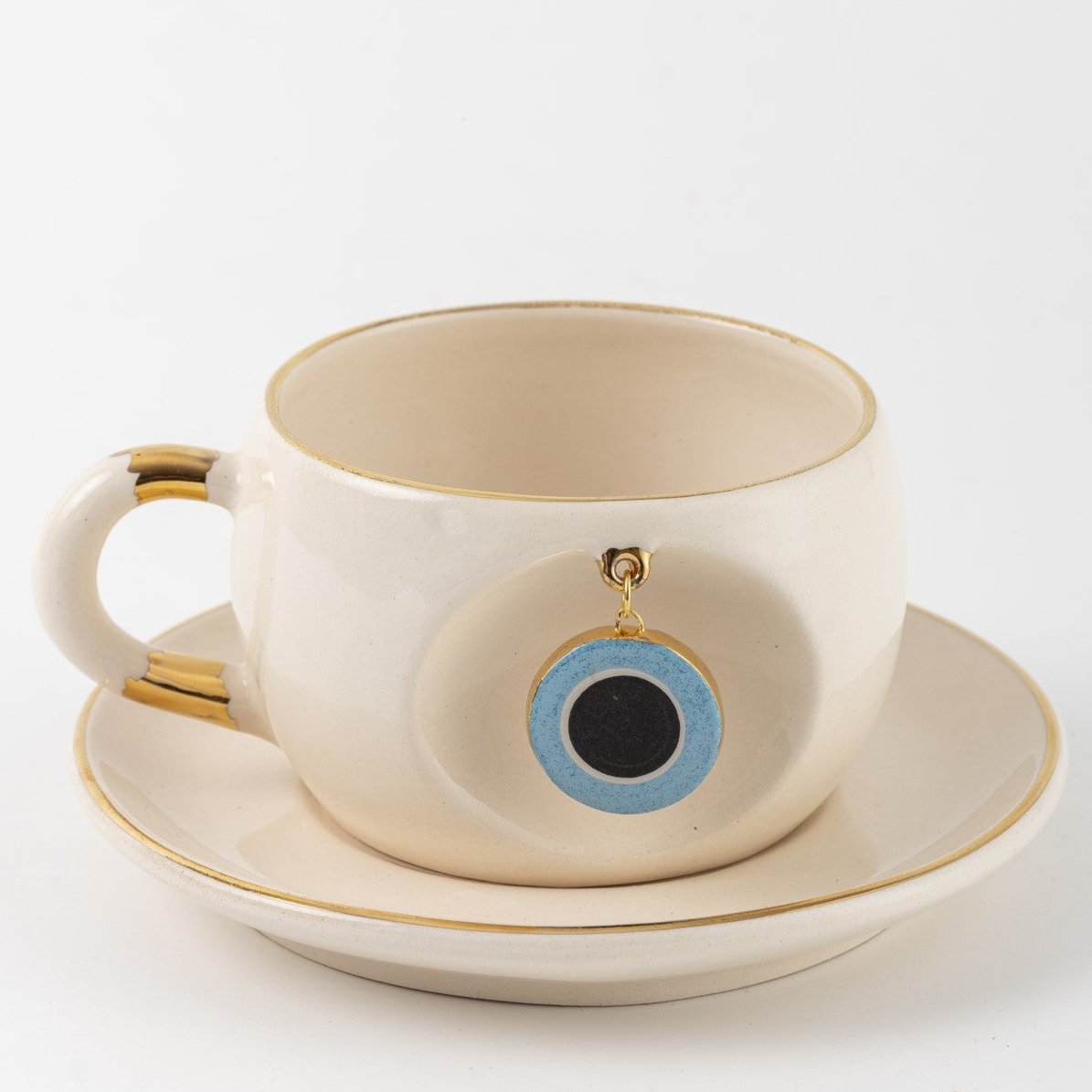 Nazar Tea Cup Blue