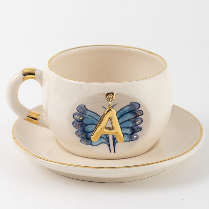 Butterfly Personalized Tea Mug
