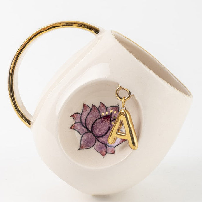 Lotus Personalized Mug, product view