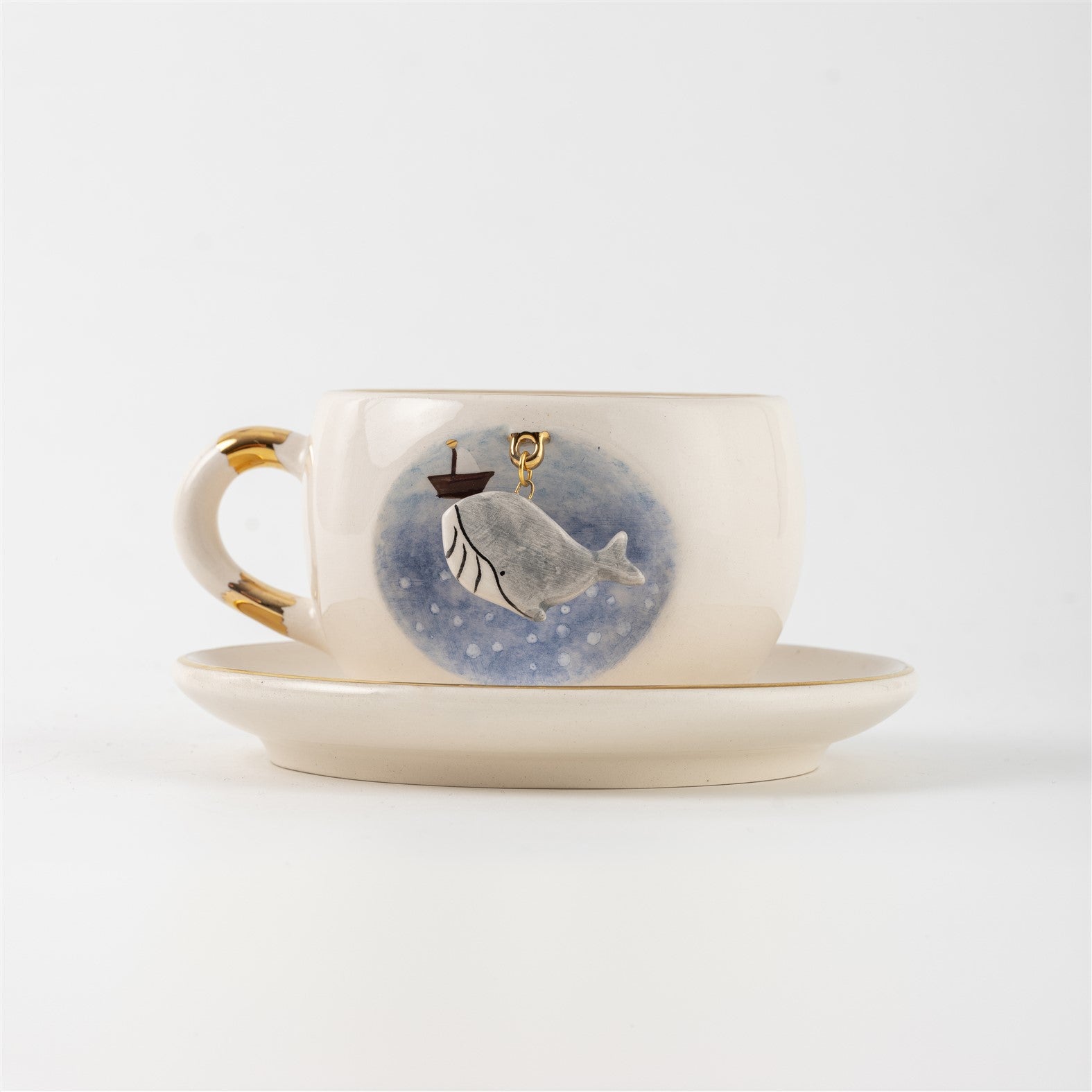 Nature Series Blue Whale Tea Mug