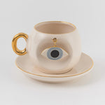 Nazar Eye Coffee Cup Blue