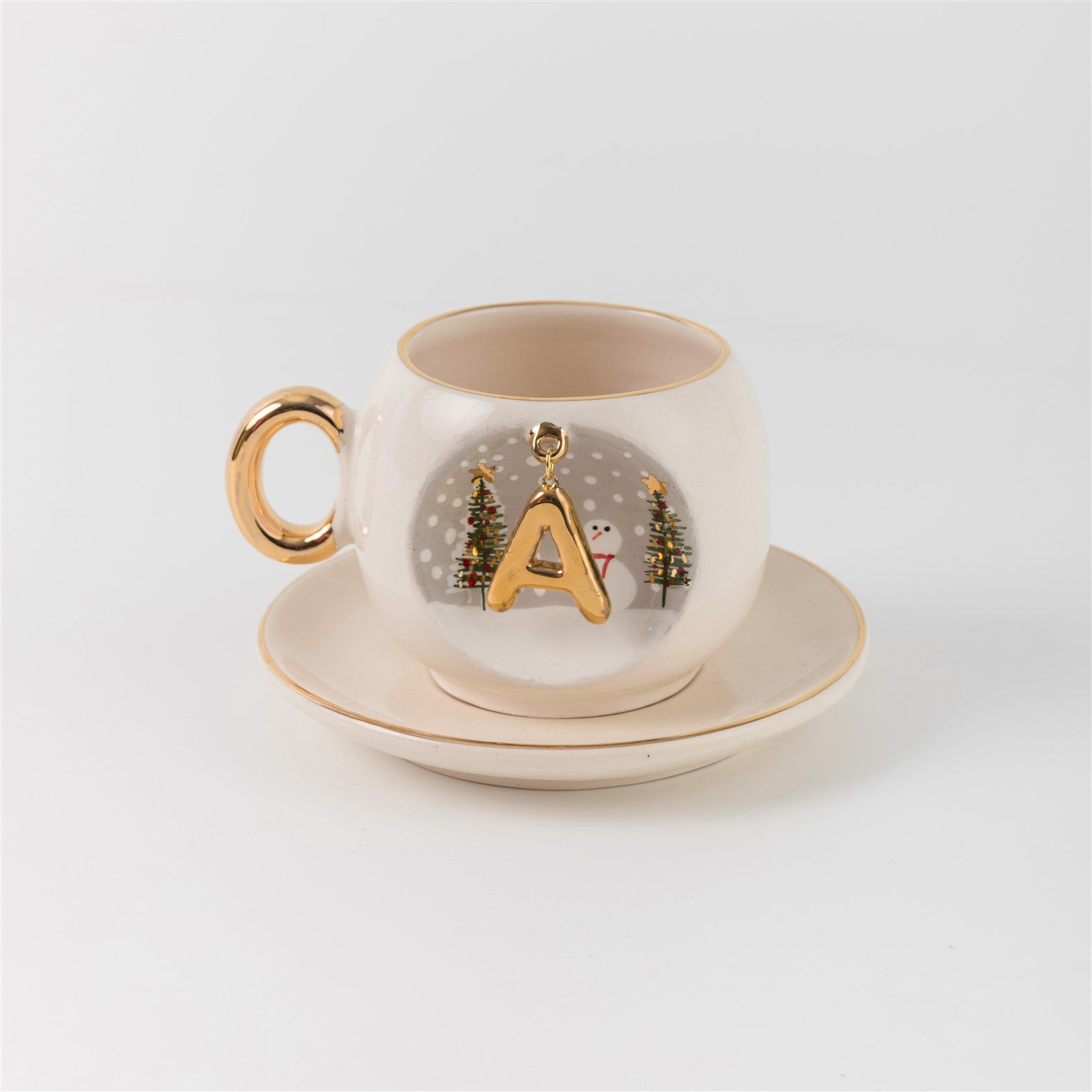 Winter Letter Coffee Cup