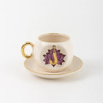 Inner Peace Lotus Letter Coffee Cup