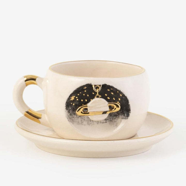 Saturn Porcelain Tea Mug 170 ml / 5.7 oz
