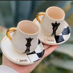 Chess Coffee Cups