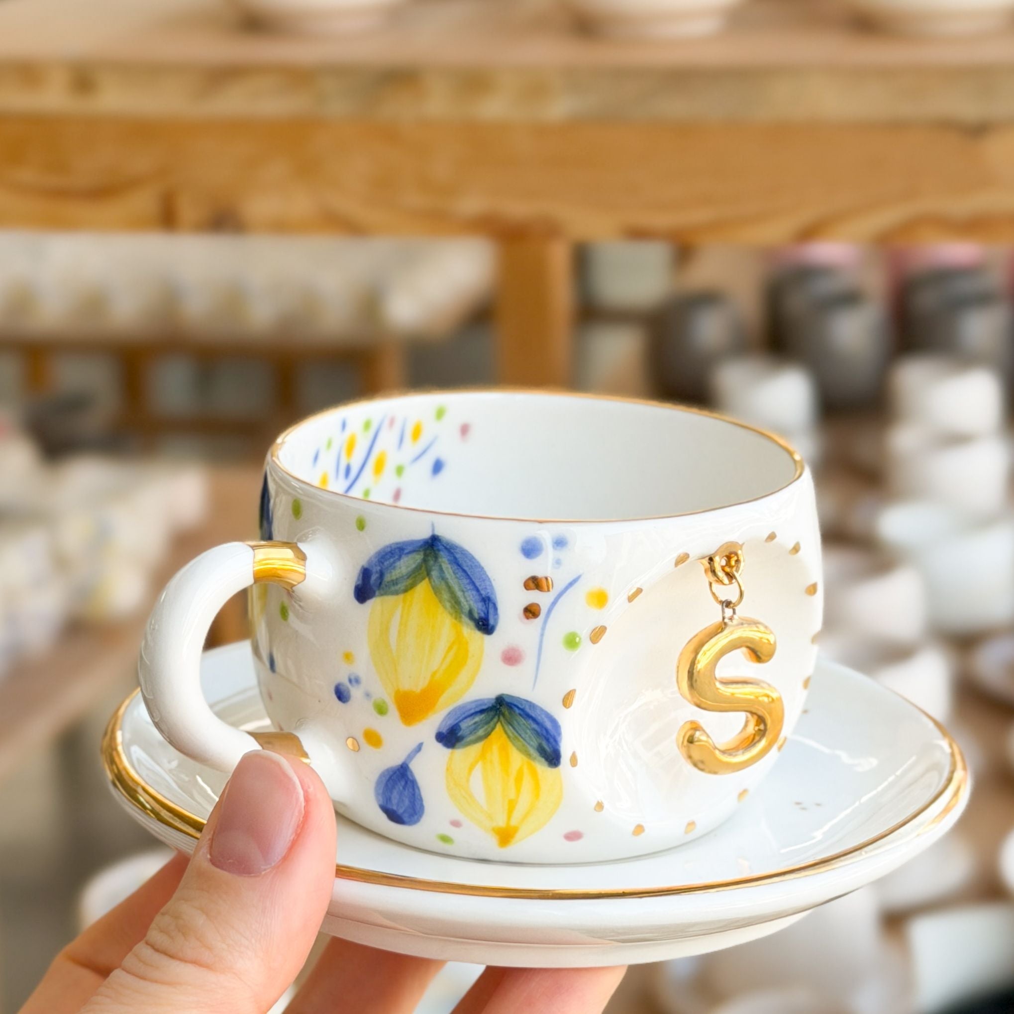 Lemon Personalized Tea Mug, detail view 13