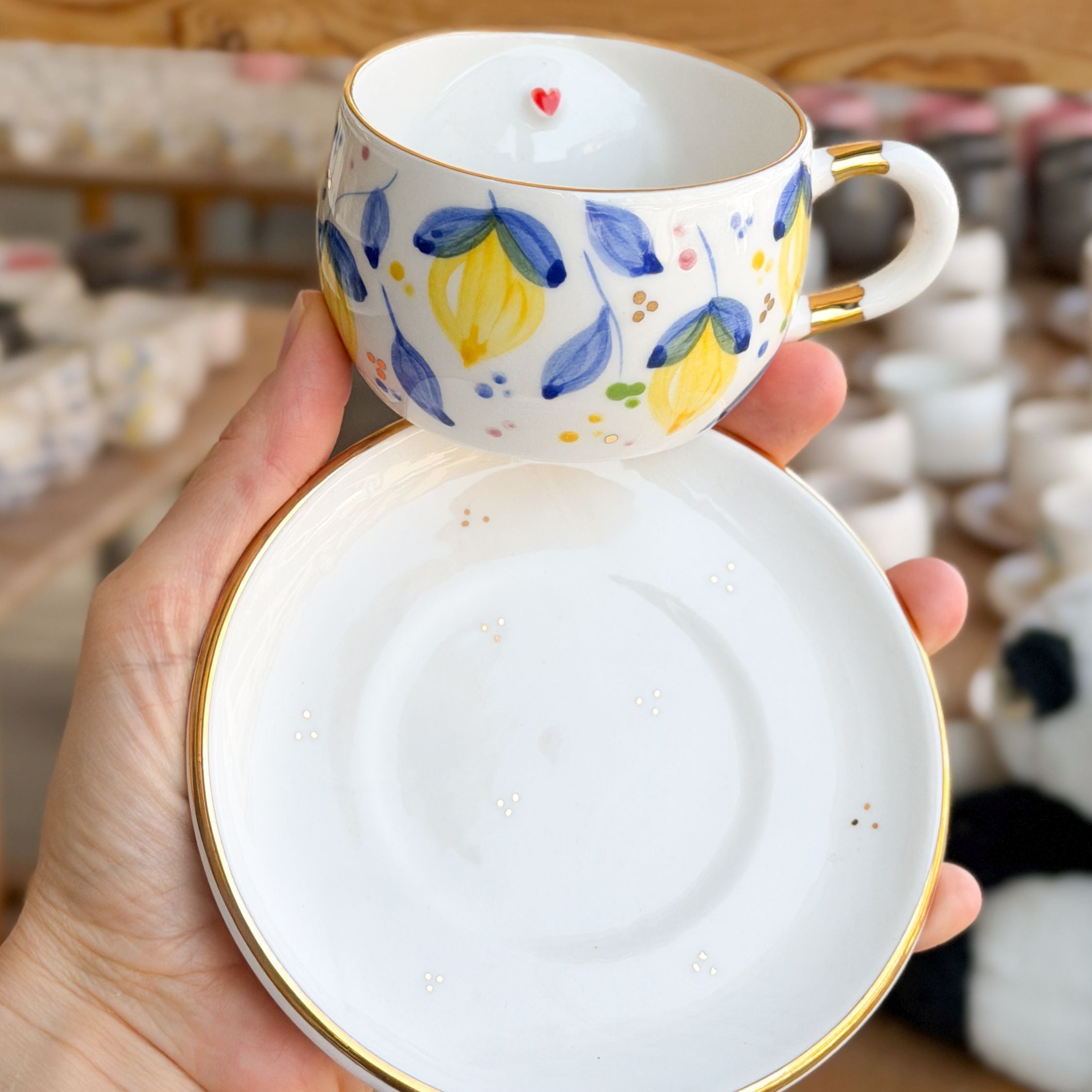 Lemon Personalized Tea Mug, detail view 4
