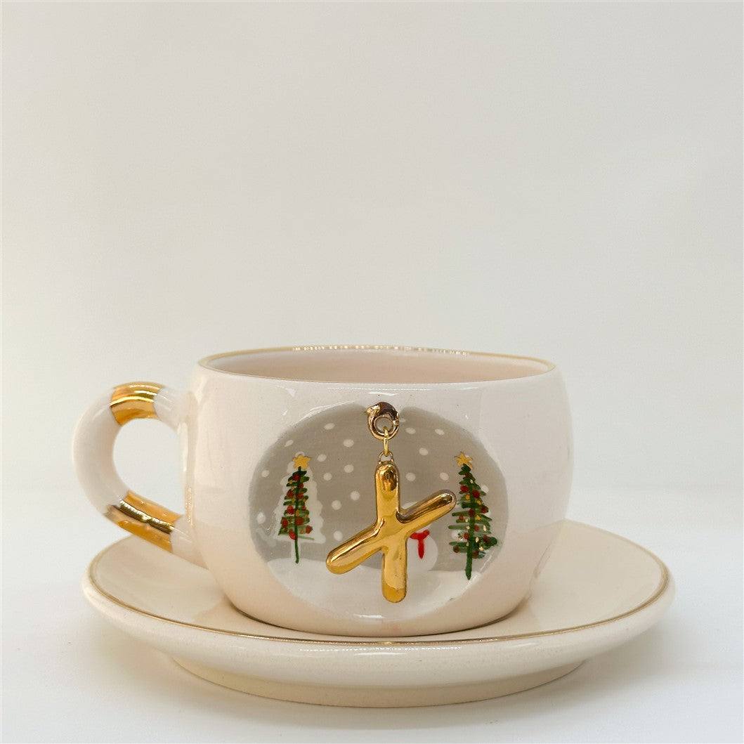 Winter Letter Mug