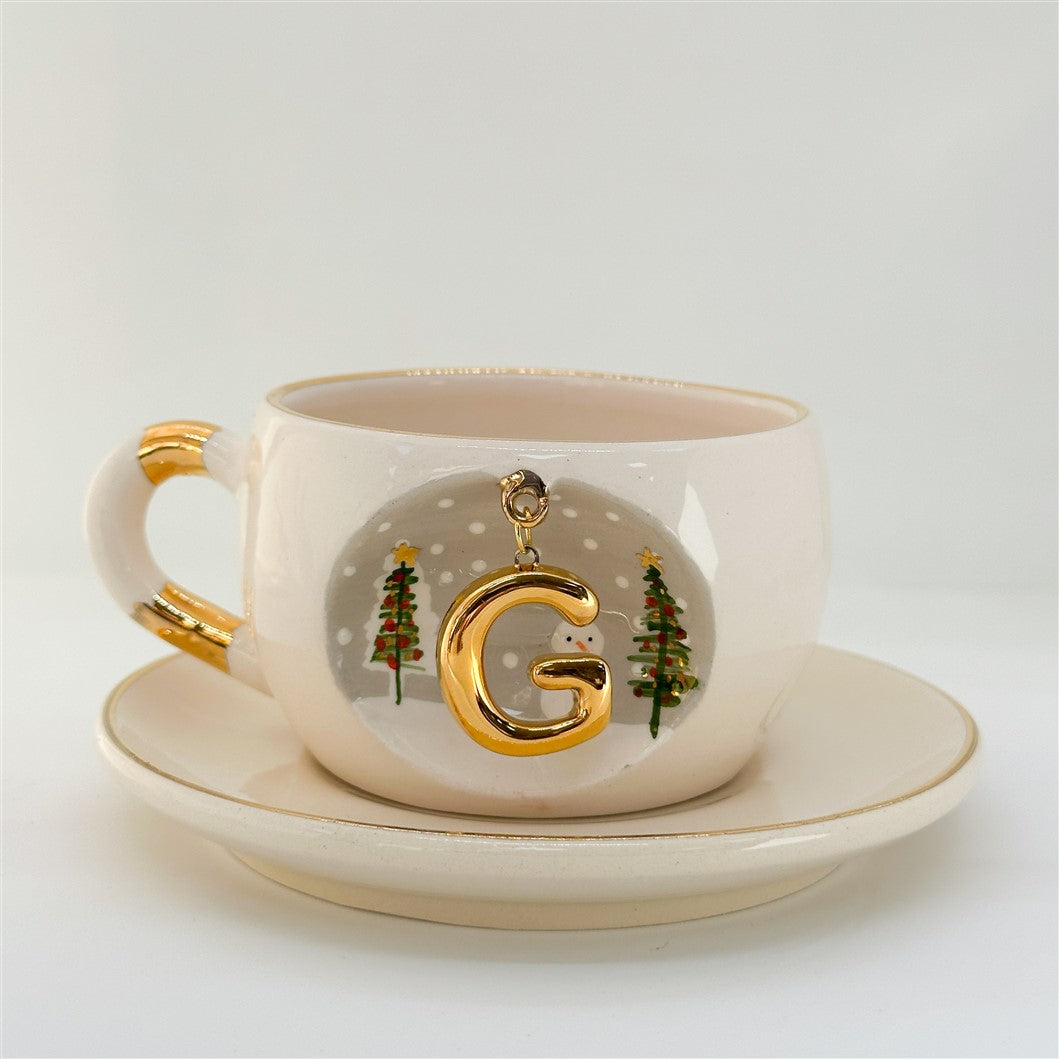 Winter Letter Mug