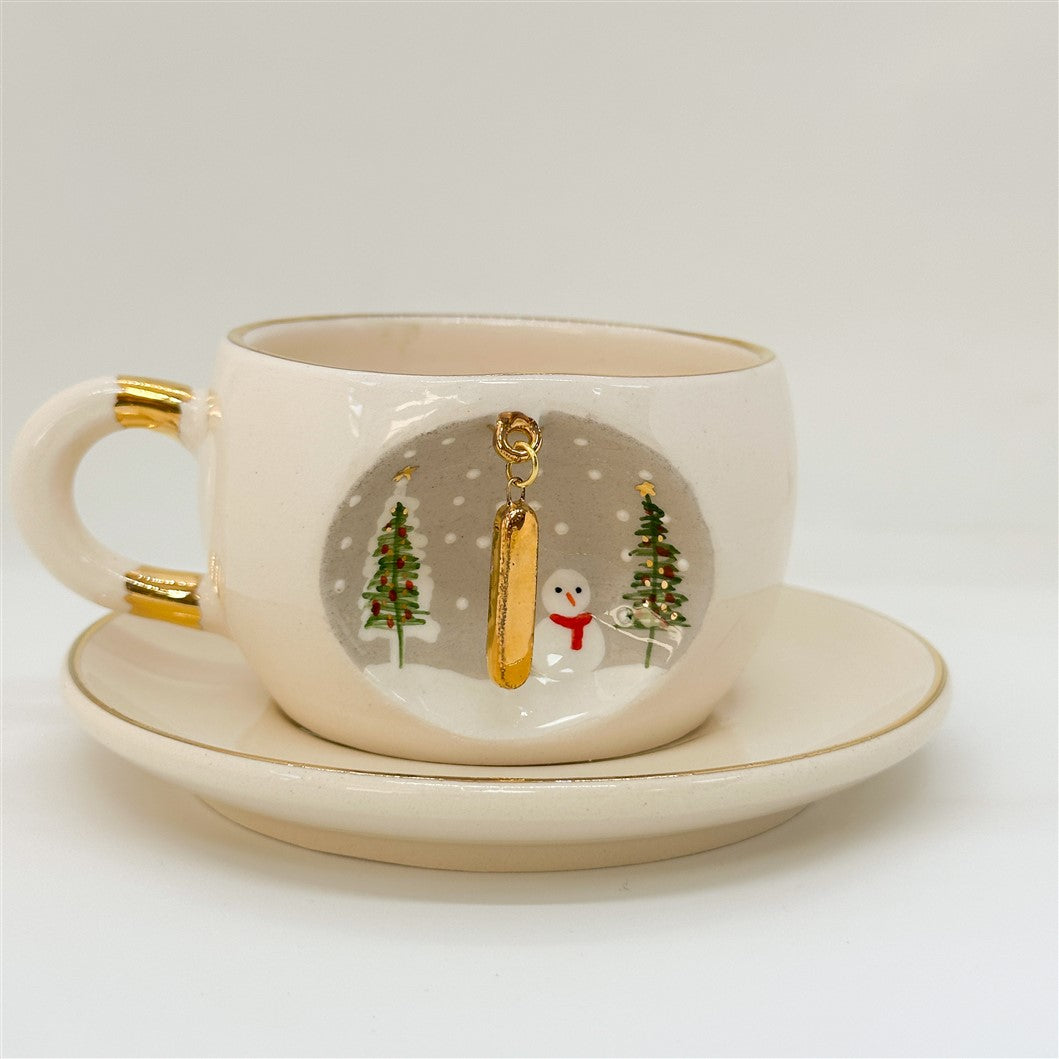 Winter Letter Mug