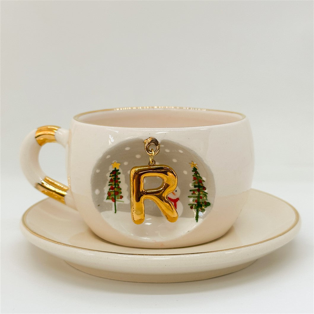 Winter Letter Mug