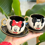 Minnie Mouse Coffee Cup Black