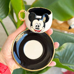 Mickey Mouse Coffee Cup Black