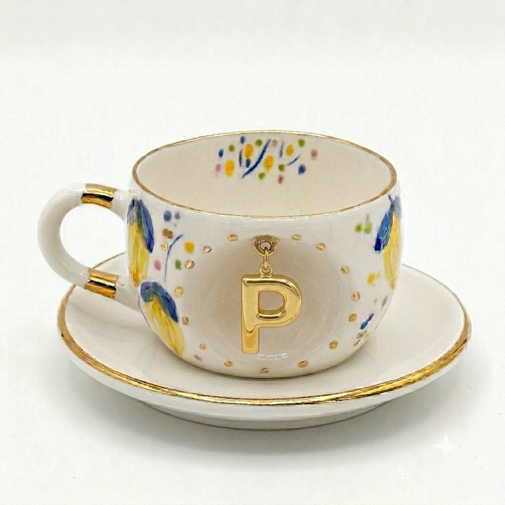 Lemon Personalized Tea Mug, detail view 22