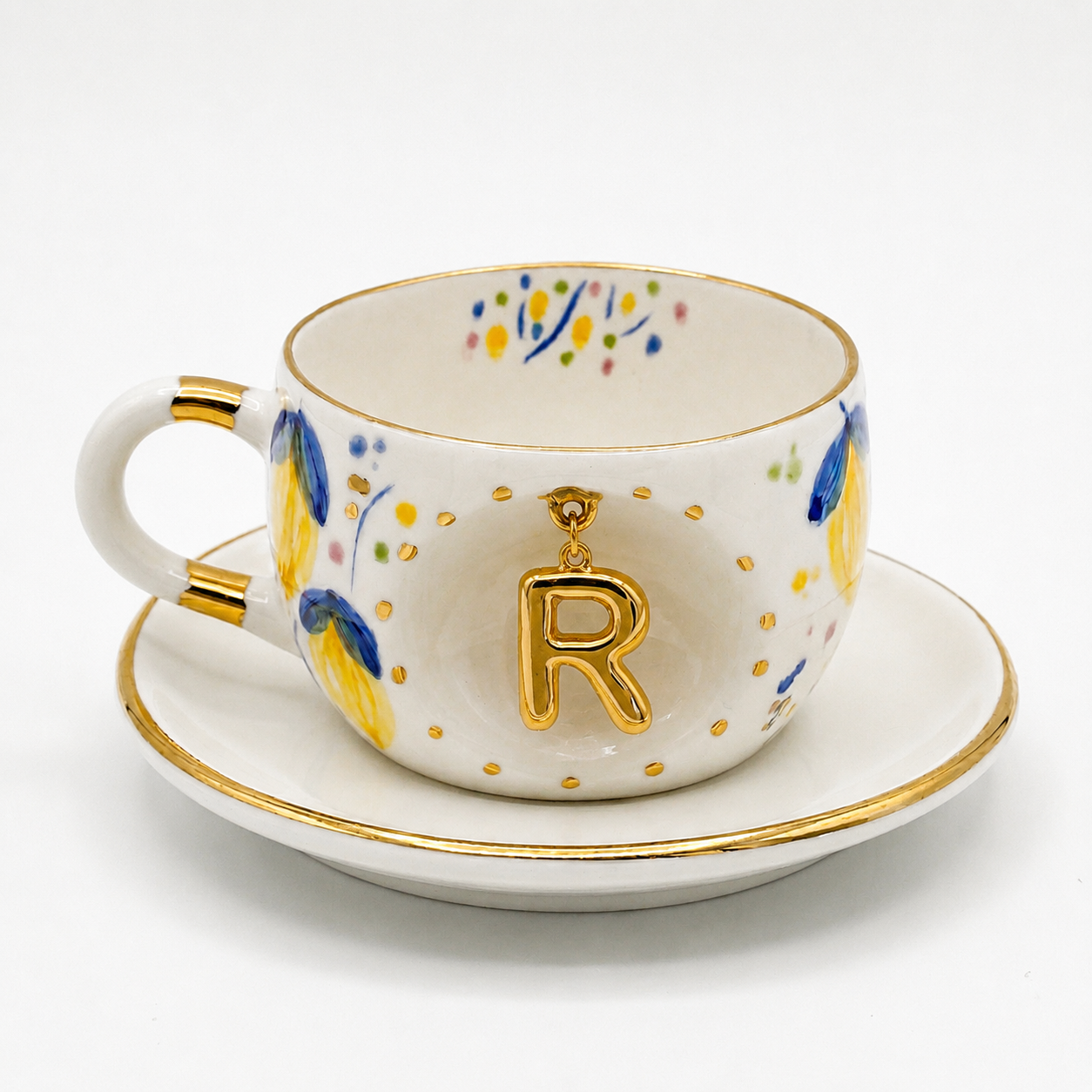 Lemon Personalized Tea Mug, detail view 24