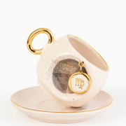 Virgo Zodiac Turkish Coffee Cup, product view
