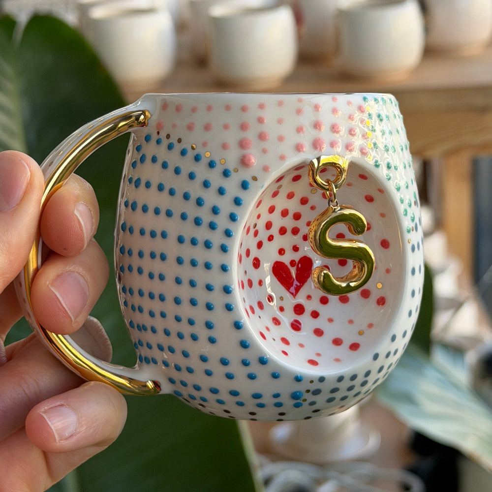 Rainbow Personalized Mug, product view