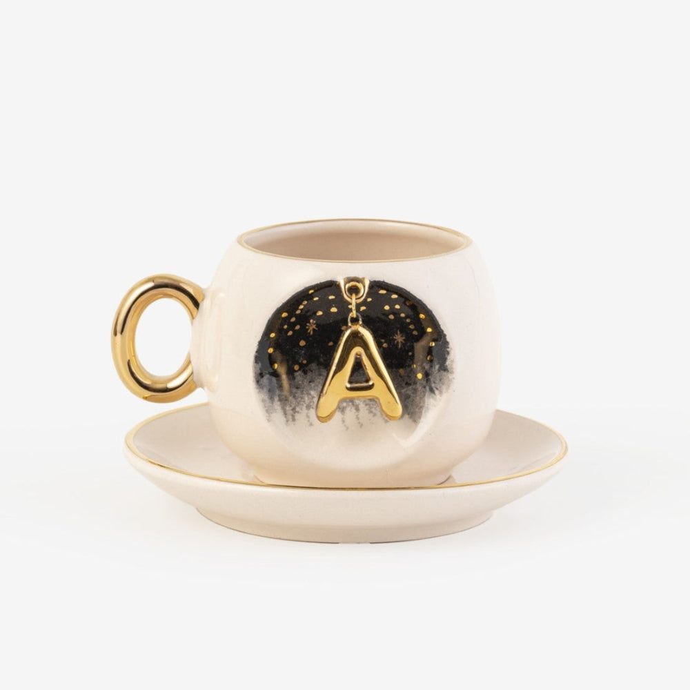 Galaxy Personalized Turkish Coffee Cup, product view