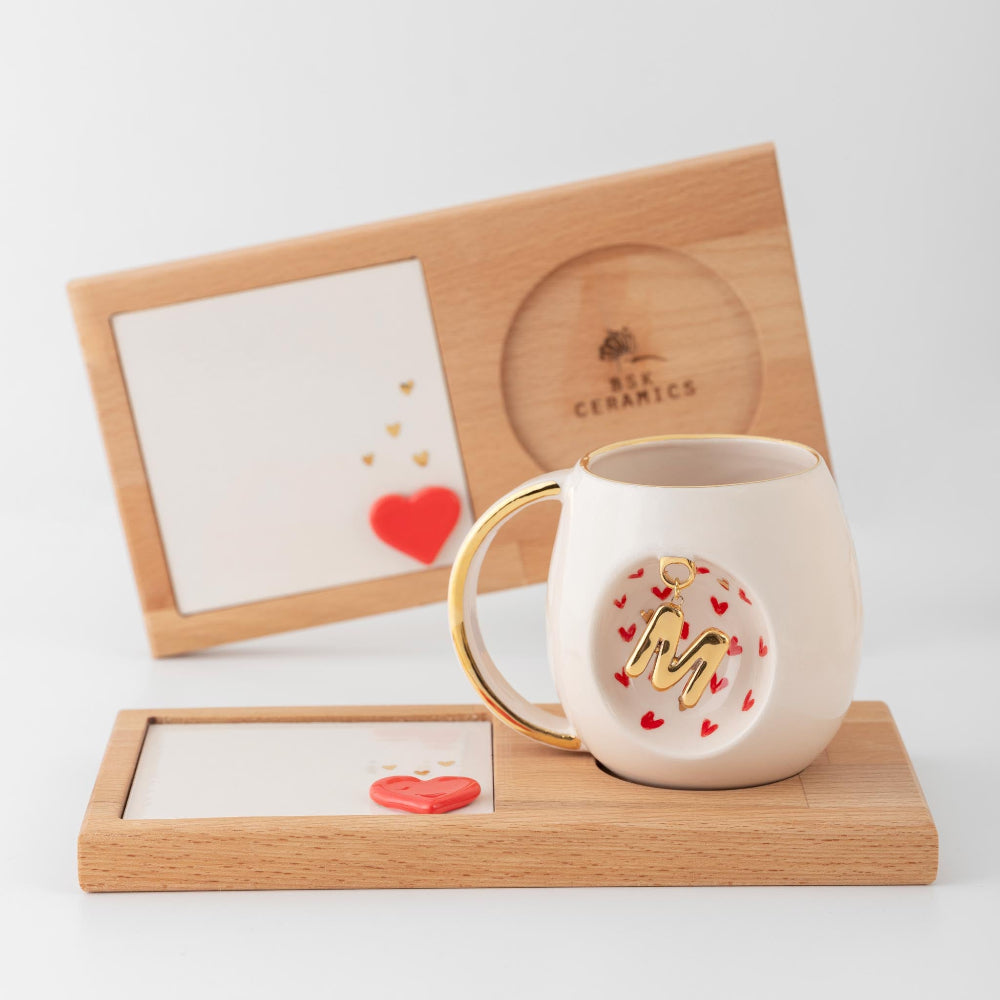 Love Personalized Mug Presentation Set, product view