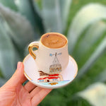 Istanbul Coffee Cup - 130 ml - Turkish Coffee cup