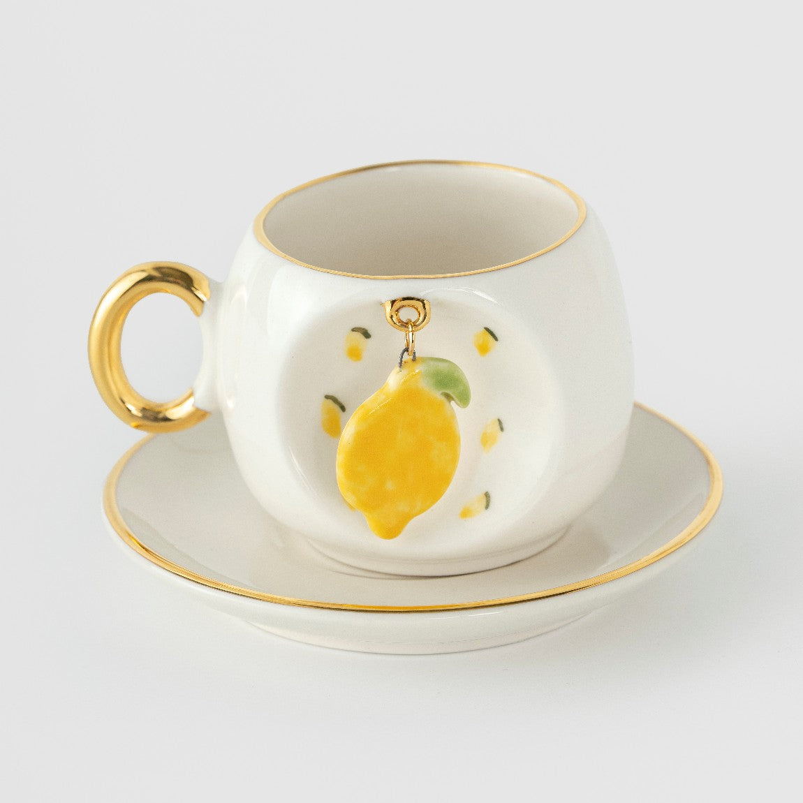Lemon Turkish Coffee Cup, product view