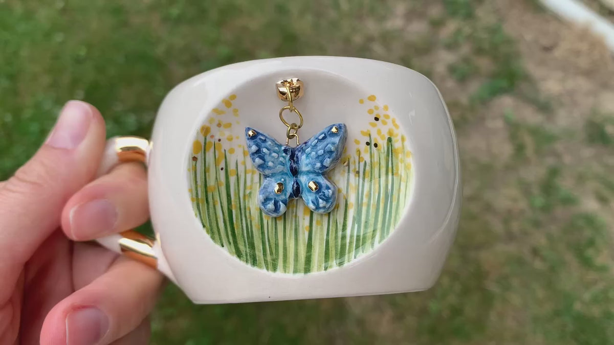 Butterfly Tea Mug, product video 2