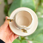 Inner Peace Lotus Letter Coffee Cup