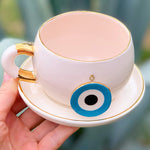 Nazar Tea Cup Blue
