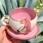 Flamingo Tea Mug Pink