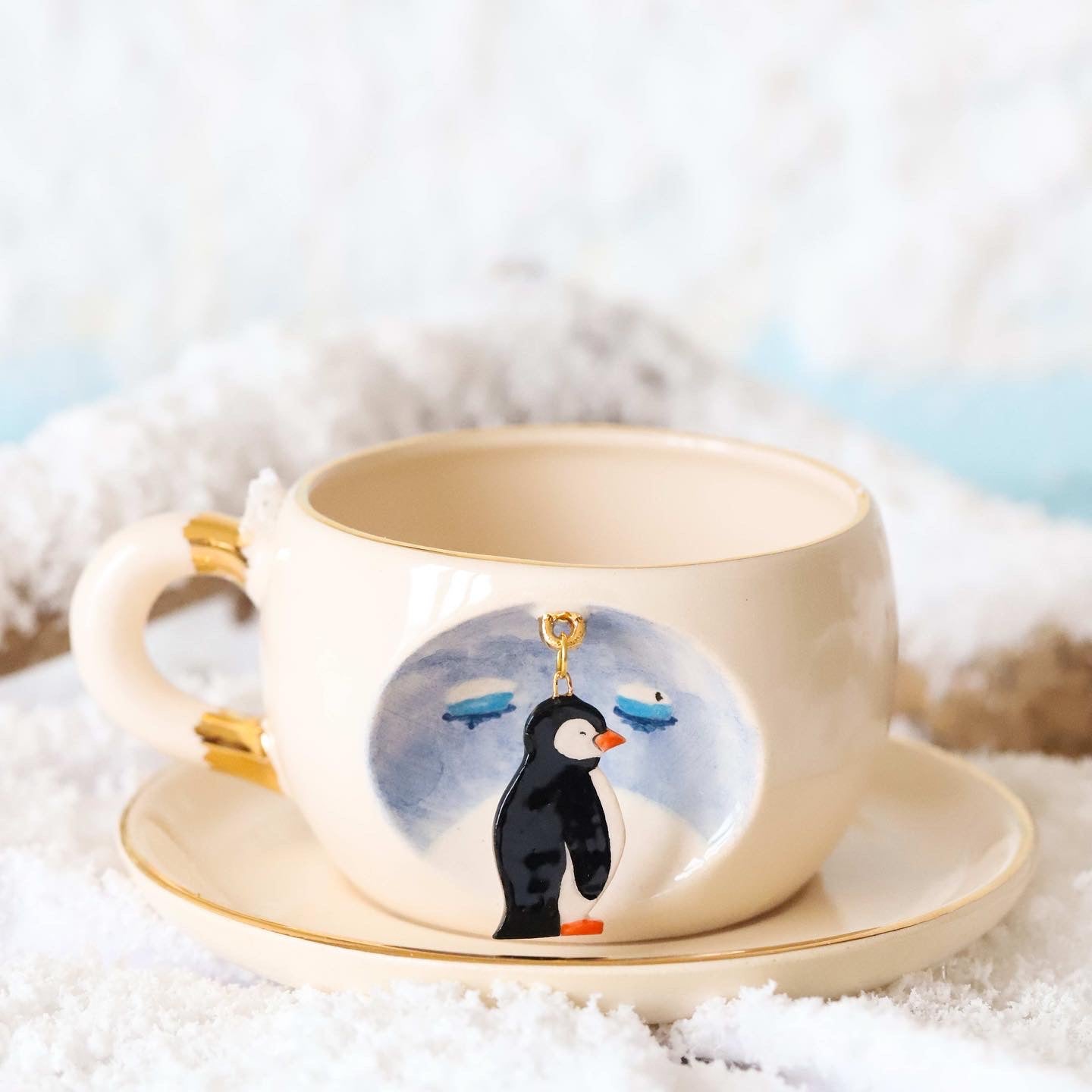 Nature Series Emperor Penguin Tea Mug