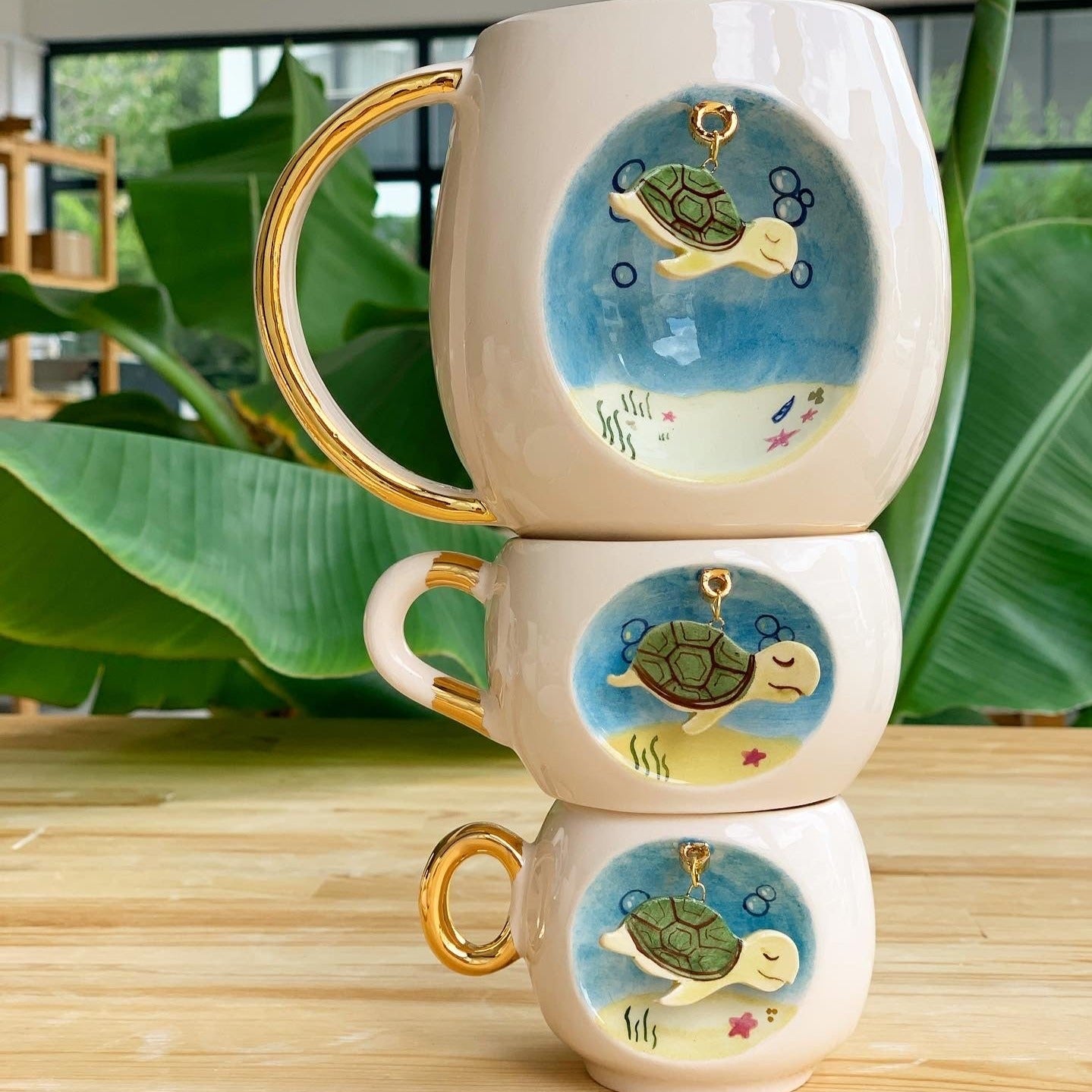 Nature Series Caretta XL Mug - BSK Ceramics Handmade