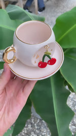 Cherry Coffee Cup