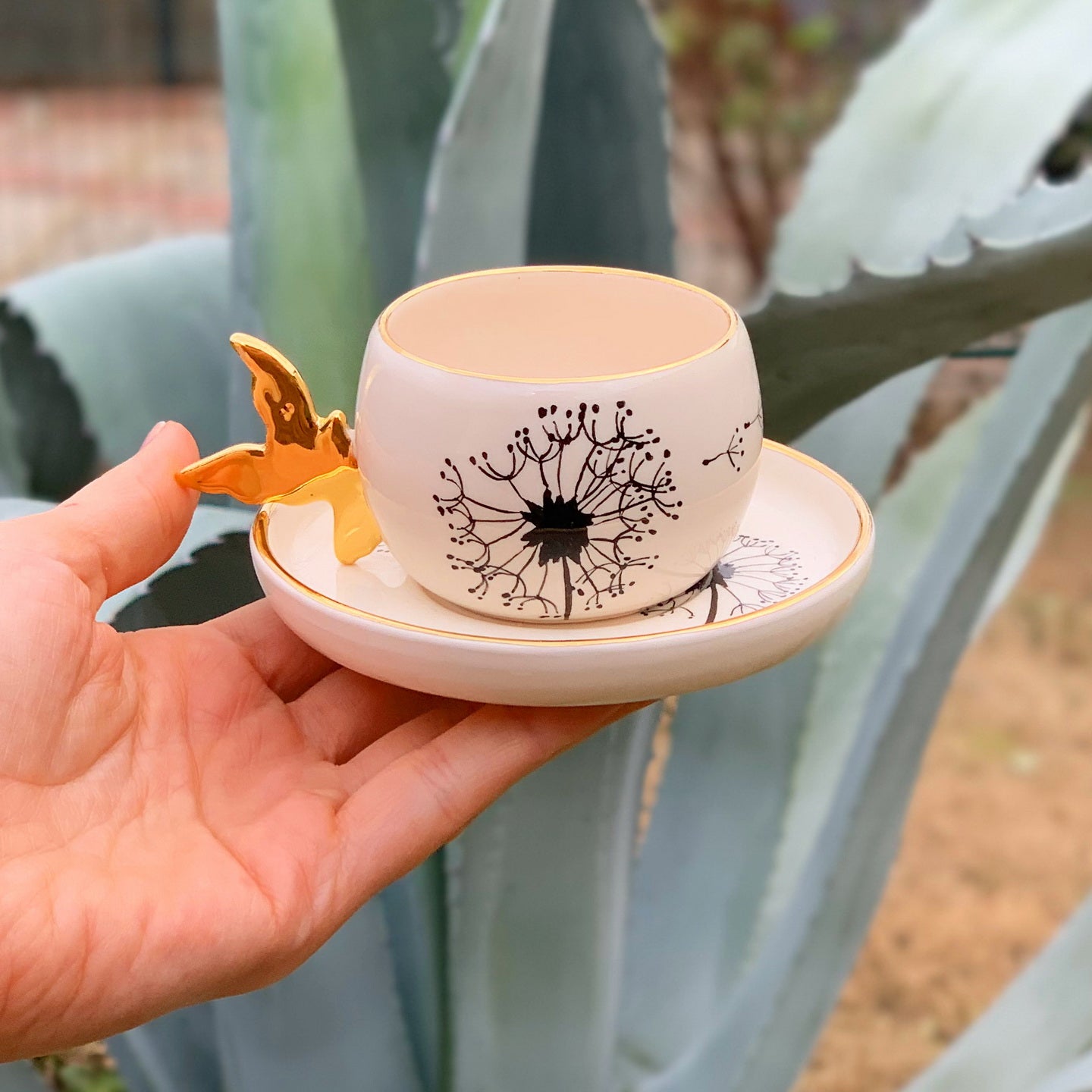 Dandelion Coffee Cup